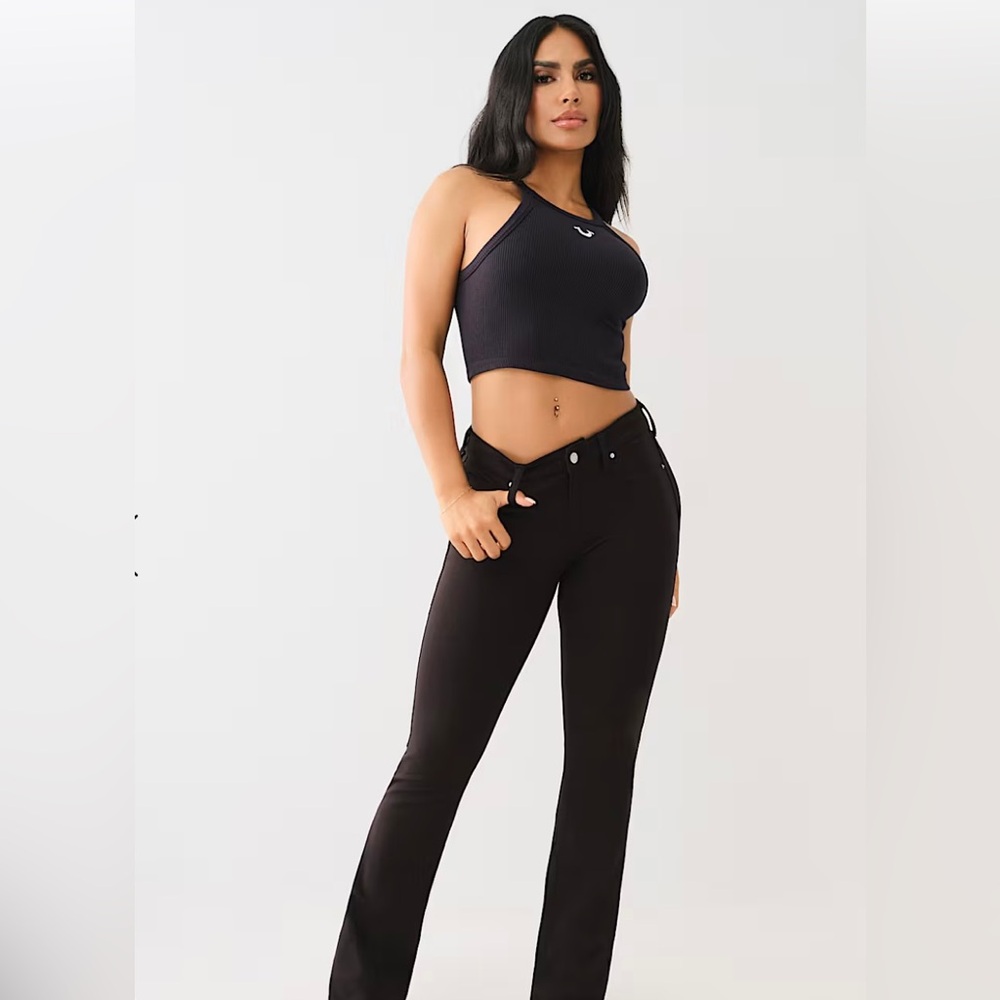True Religion Mid Rise Bootcut Pant